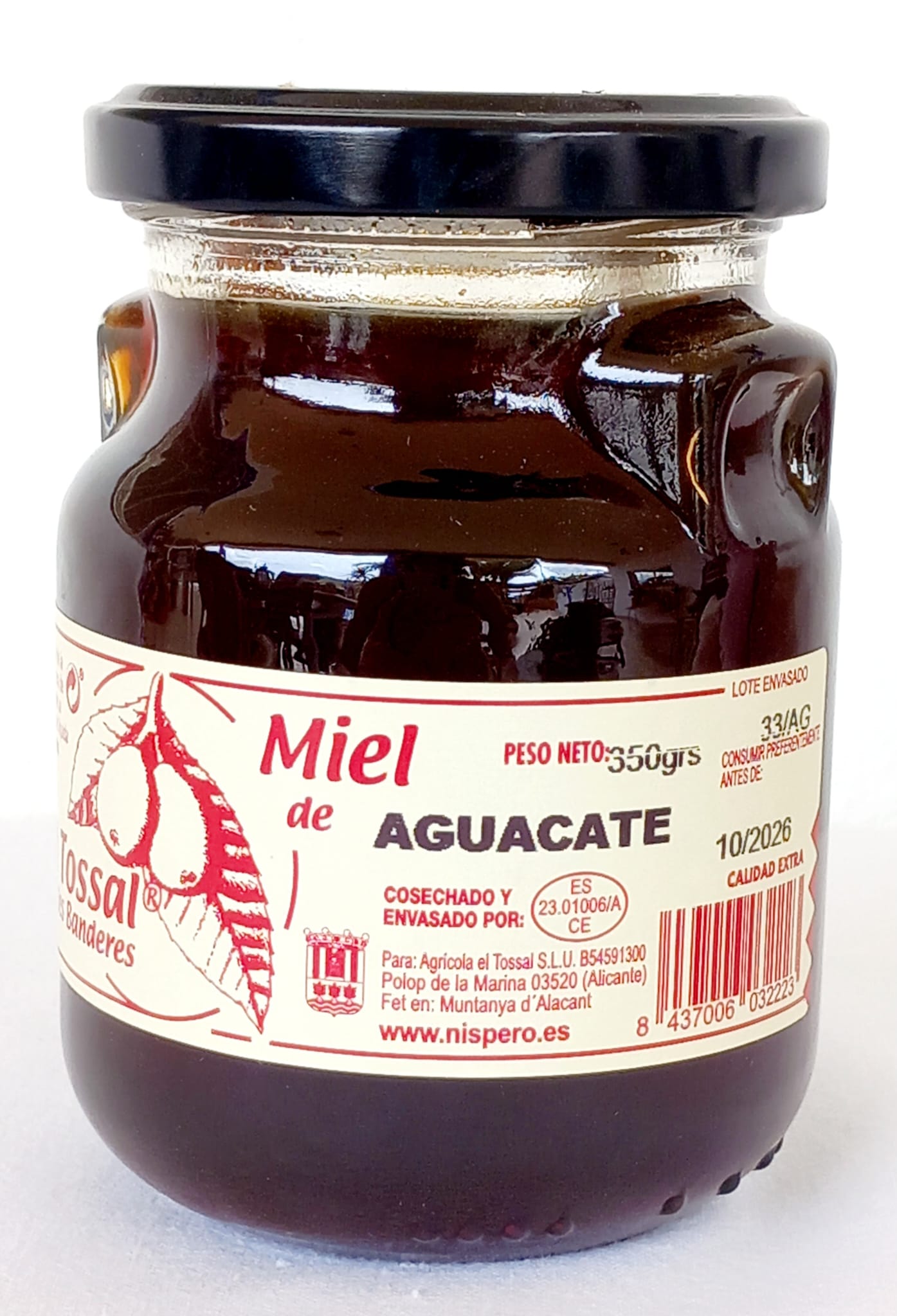 Miel miel de aguacate