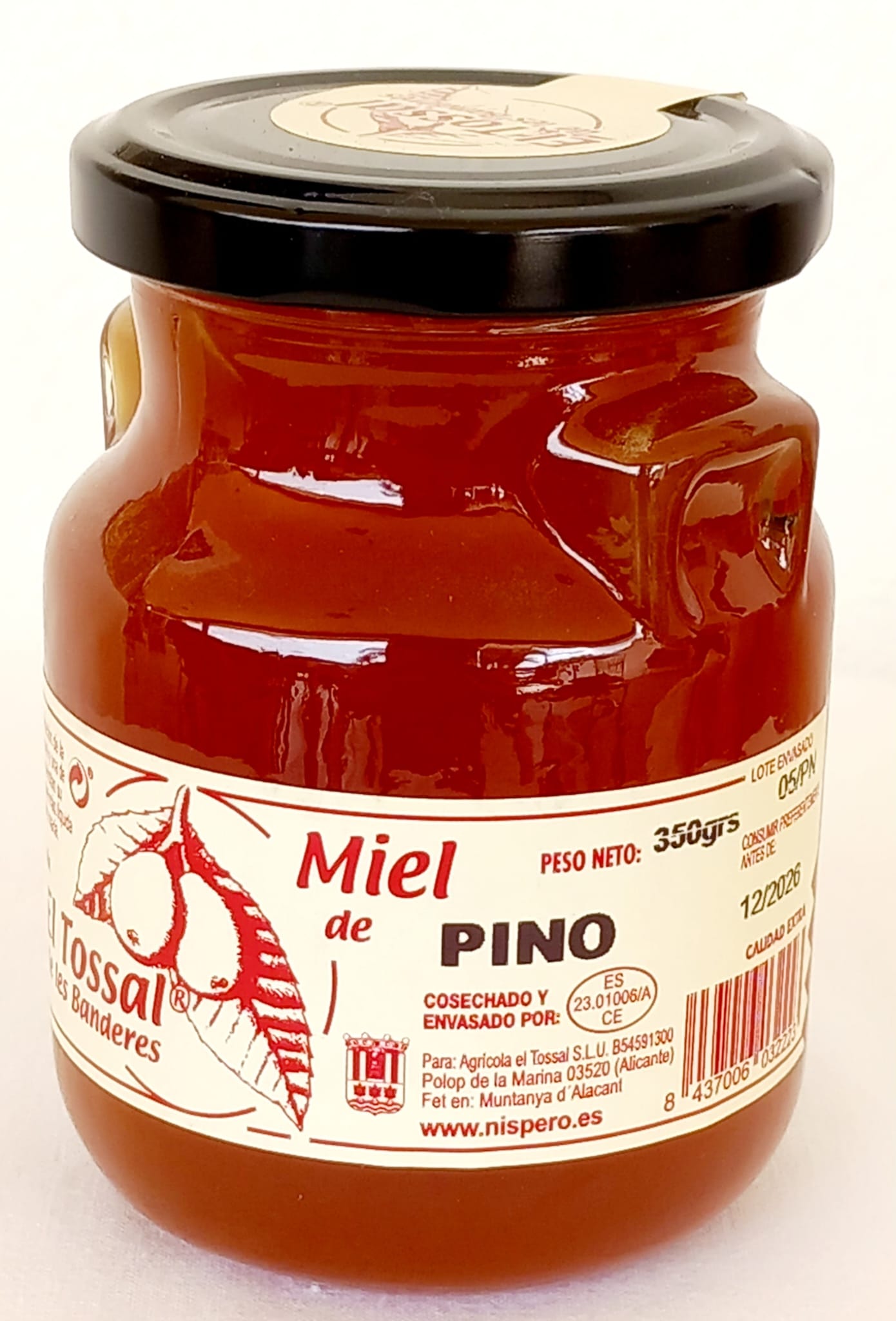 Miel miel de pino