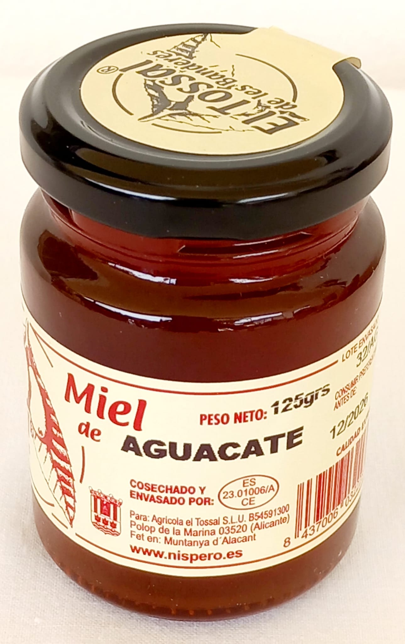 Miel miel mini de aguacate