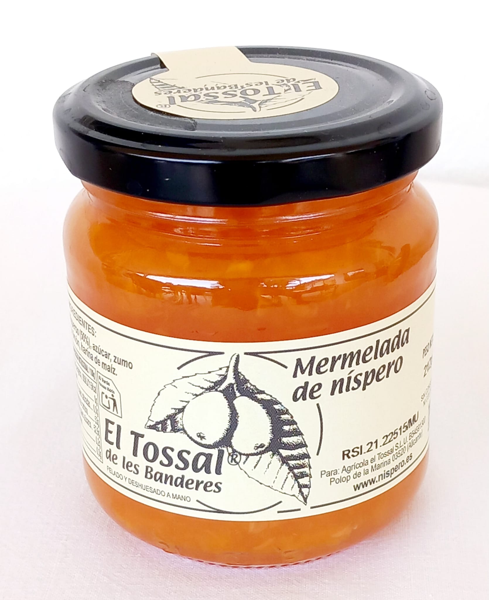 Catalogo mermelada de nispero 212 gr