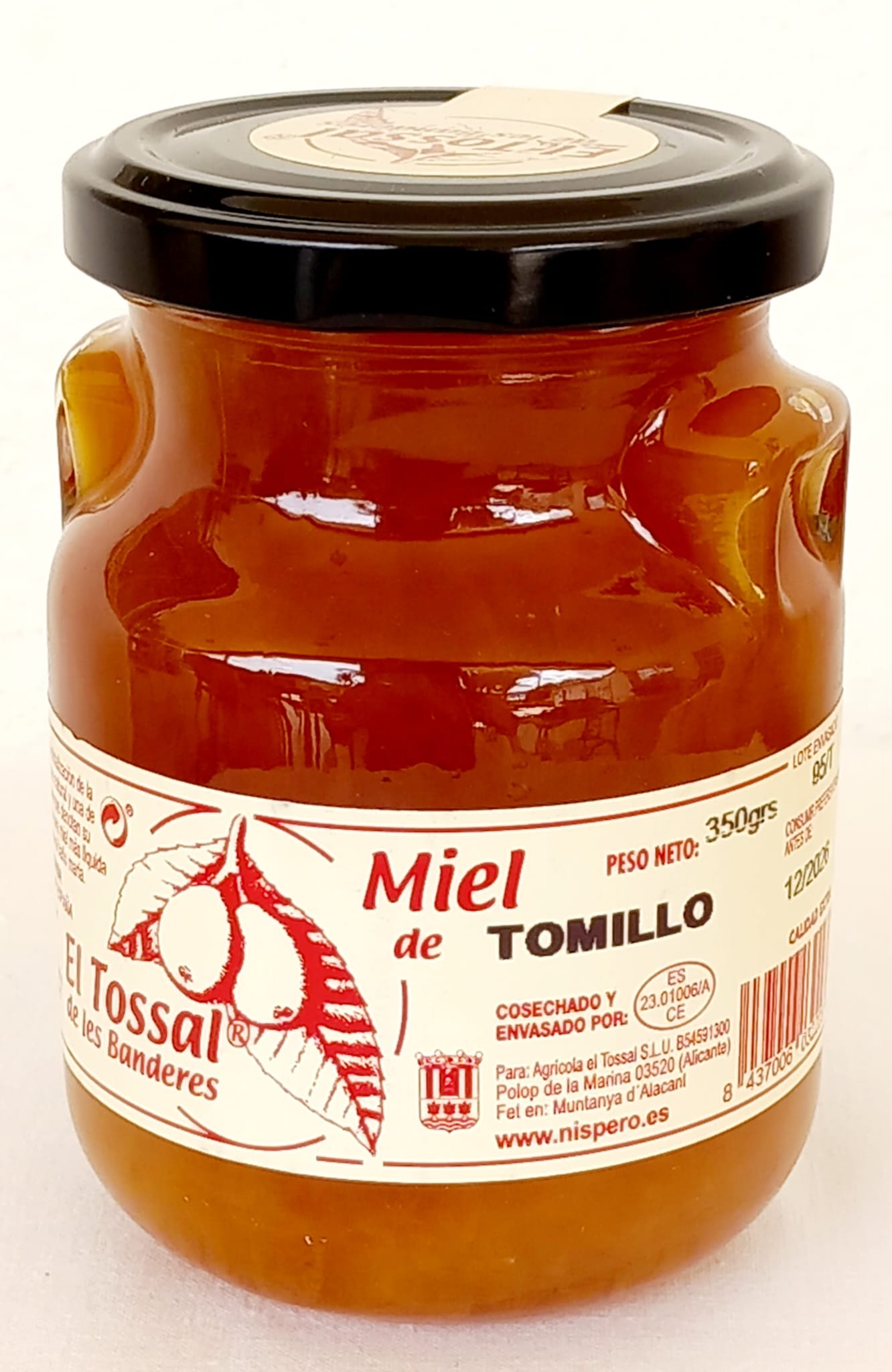 Miel miel de tomillo